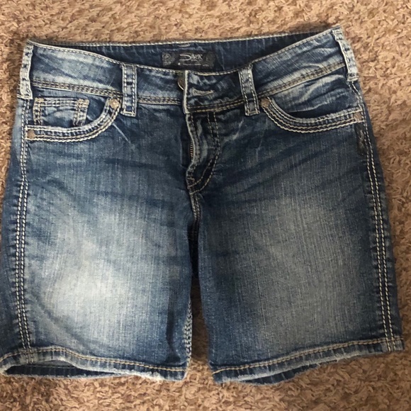 Silver Jeans Pants - Women’s Silver Shorts